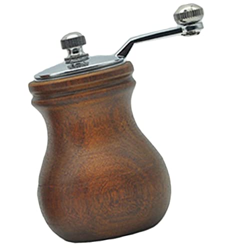 Ciieeo Pfeffermühle Aus Holz Manuelles Mahlwerkzeug Handkurbel-pfeffermühle Für Gewürze Und Grobes Salz von Ciieeo