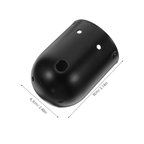 Ciieeo Schwarzer Metall-lampenschirm Zubehör Klappbar Präzise Lichtfokussierung Wandlampen Ersatzteile Für Büro Schlafzimmer Wohnzimmer von Ciieeo