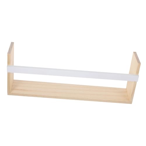 Ciieeo Schwebendes Holzregal für Wandmontage Stilvolles Aufbewahrungsregal für Schlafzimmer Wohnzimmer Badezimmer und Langlebig und Vielseitig Einsetzbar für Dekoration Ciieeo Schwebendes Holzregal für Wandmontage Stilvolles Aufbewahrungsregal für Schlafzimmer Wohnzimmer Badezimmer und Langlebig und Vielseitig Einsetzbar für Dekoration von Ciieeo
