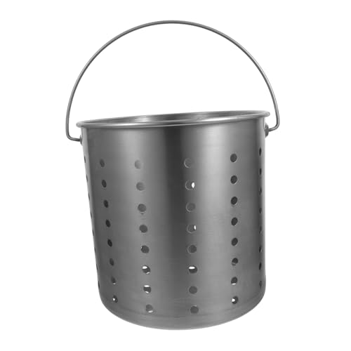 Ciieeo Siebeinsatz Perforierter Kochkorb für Meeresfrüchte Dämpfeinsatz und Frittierbehälter Vielseitig Entleerbar Robust Langlebig für Küche Ciieeo Siebeinsatz Perforierter Kochkorb für Meeresfrüchte Dämpfeinsatz und Frittierbehälter Vielseitig Entleerbar Robust Langlebig für Küche von Ciieeo