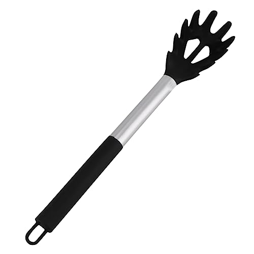 Ciieeo Silikon Nudelsieb Löffel Flexibel Hitzebeständig Lebensmittelecht Nudelkochlöffel für Pasta Servieren mit Aufhängeloch Küchenutensil Schwarz Ciieeo Silikon Nudelsieb Löffel Flexibel Hitzebeständig Lebensmittelecht Nudelkochlöffel für Pasta Servieren mit Aufhängeloch Küchenutensil Schwarz von Ciieeo