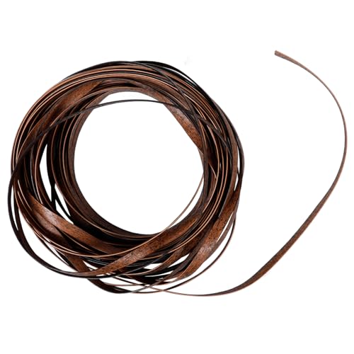 Ciieeo Simulation Rattan Reparaturmaterial aus Kunststoff Imitations Rattan Streifen für Gartenmöbel DIY Projekte Langlebig und Benutzerfreundlich für Stühle und Tische von Ciieeo