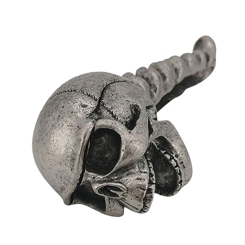 Ciieeo Skull Shape Beer Opener aus Robustem Material Praktischer Flaschenöffner mit Design Langlebig und Handlich für Bar und Zuhause Dekoratives Tischaccessoire von Ciieeo