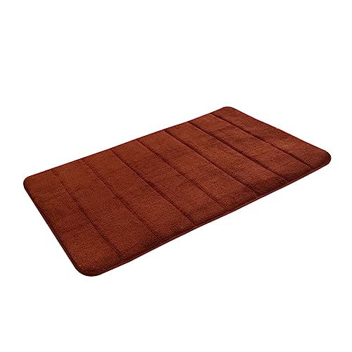 Ciieeo Speichermatte Rutschfester Badezimmerteppich aus Memory Ultraweicher Fleece Innentürmatte für Bad und Wohnzimmer zu Reinigen von Ciieeo