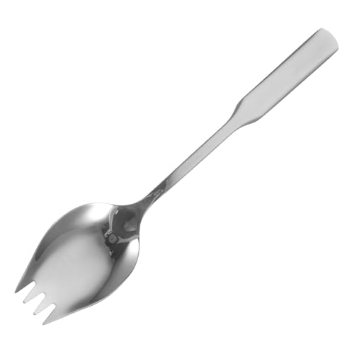 Ciieeo Spork und Löffel Kombination Salatbesteck Nudel Löffel Robust Langlebig für Alltag Party Hochzeit Restaurant von Ciieeo
