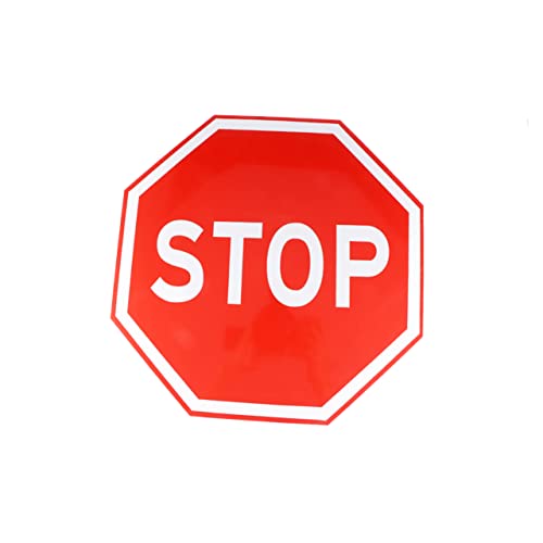 Ciieeo Verkehrszeichen Stoppen Straße Straßenschild Warnschild Stoppen Straßenschild Stoppen Straßenwarnschilder Bushaltestelle-schild Stop-award-schild Reflektierend Stoppschild von Ciieeo