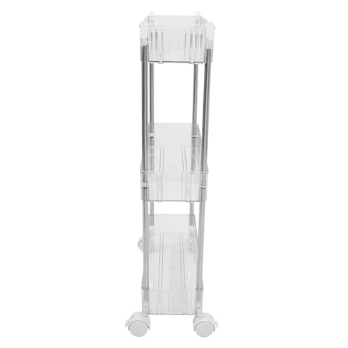 Ciieeo Badezimmer-aufbewahrungswagen Mit Mehrzweckwagen Für Bad Büro Und Küche Etagenwagen Organizer Mobile Aufbewahrungslösung Für Schminktisch Und Bad Ciieeo Badezimmer-aufbewahrungswagen Mit Mehrzweckwagen Für Bad Büro Und Küche Etagenwagen Organizer Mobile Aufbewahrungslösung Für Schminktisch Und Bad von Ciieeo