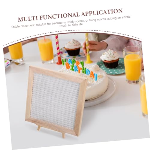 Ciieeo Tafelbuchstaben Filz Nachrichtentafel Babytafel Filz Pinnwand Familienfeiertafel Wandbehang Brieftafel Pinnwand Fliesen Dekorative von Ciieeo