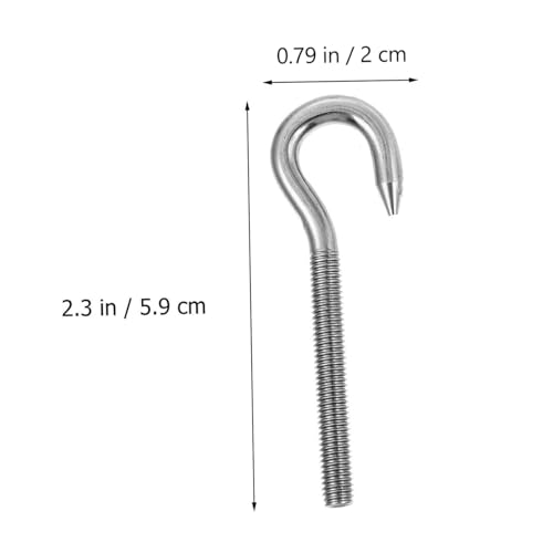 Ciieeo Teiliges Edelstahl Ringschrauben Rostfreie Schraubhaken mit Öse Belastbar und Korrosionsbeständig Vielseitig für Dekoration Garten Haushalt Innen Außenbereich Geeignet Ciieeo Teiliges Edelstahl Ringschrauben Rostfreie Schraubhaken mit Öse Belastbar und Korrosionsbeständig Vielseitig für Dekoration Garten Haushalt Innen Außenbereich Geeignet von Ciieeo