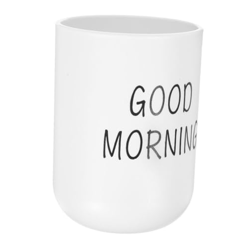 Ciieeo Unzerbrechlicher Wiederverwendbarer Becher Für Zahnbürsten Mundwasserbecher Badezimmerbecher Aus Kunststoff Weiß Vielseitig Einsetzbar Für Reise Und Zuhause von Ciieeo