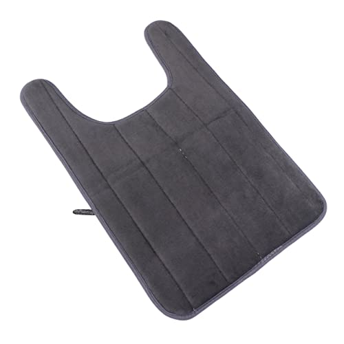 Ciieeo Toilettenmatte aus Memory Foam Rutschfester Badezimmerteppich U Form Dunkelgrau Waschbar und Pflegeleicht für Wc und Badezimmergestaltung Ciieeo Toilettenmatte aus Memory Foam Rutschfester Badezimmerteppich U Form Dunkelgrau Waschbar und Pflegeleicht für Wc und Badezimmergestaltung von Ciieeo