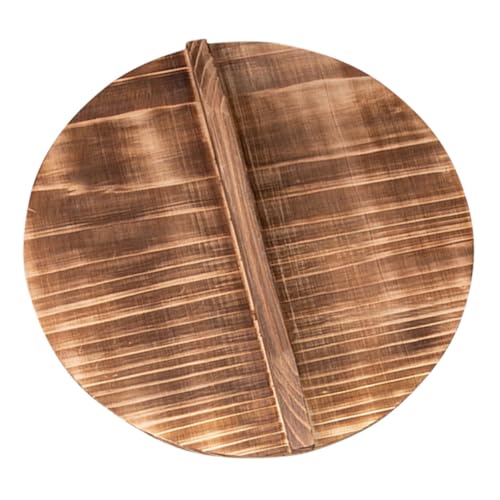 Ciieeo Top Pfannen Holzzubehör Großer Universal Pfannendeckel Ciieeo Top Pfannen Holzzubehör Großer Universal Pfannendeckel von Ciieeo