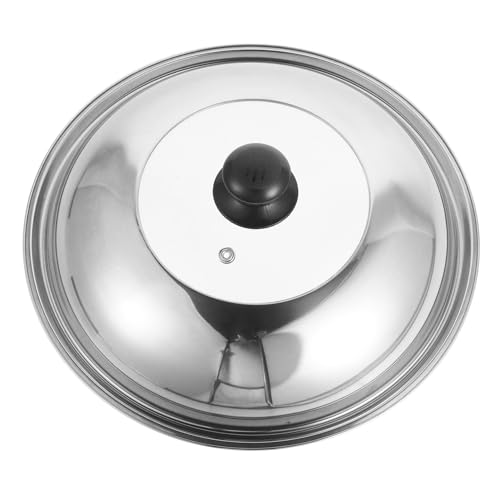 Ciieeo Topfdeckel Deckel für Pfannen und Woks Verdickte und Erhöhte Konstruktion Rostfrei Langlebig Passend für Haushalt und Gastronomie Ciieeo Topfdeckel Deckel für Pfannen und Woks Verdickte und Erhöhte Konstruktion Rostfrei Langlebig Passend für Haushalt und Gastronomie von Ciieeo