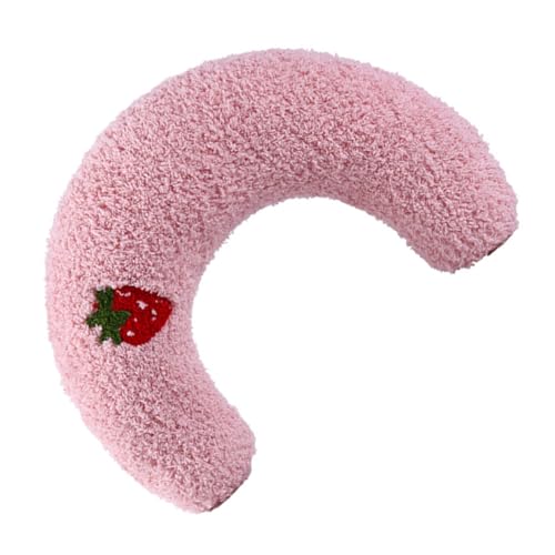 Ciieeo U Förmiges Katzenkissen für Innenbereich Katzenplüschspielzeug Nackenstützkissen für Besseren Schlaf Rosa für Katzen und Kitten Pflegeleicht und Komfortabel Ciieeo U Förmiges Katzenkissen für Innenbereich Katzenplüschspielzeug Nackenstützkissen für Besseren Schlaf Rosa für Katzen und Kitten Pflegeleicht und Komfortabel von Ciieeo
