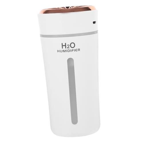 Ciieeo USB Mini Luftbefeuchter Tragbar mit USB Ladeanschluss Woodpecker Design Leiser Home Office Auto Luftbefeuchter in Elegantem Weiß Integrierte Nachtlichtfunktion Langlebig und von Ciieeo