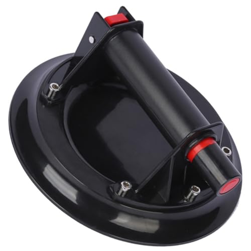 Ciieeo Vakuum Saugheber mit Hoher Saugkraft Schwerlast Saugnapf mit Dickem Gummisaugfuß Robuster Kunststoffgriff Geeignet für Glas Fliesen Glatte Oberflächen von Ciieeo