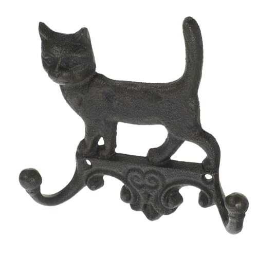 Ciieeo Vintage Gusseisen Wandhaken Tierkopf Design Robuster Dekorativer Mantel Handtuchhalter Platzsparend für Wohn Schlaf Badezimmer Multifunktional für Jacken Hüte Taschen Ciieeo Vintage Gusseisen Wandhaken Tierkopf Design Robuster Dekorativer Mantel Handtuchhalter Platzsparend für Wohn Schlaf Badezimmer Multifunktional für Jacken Hüte Taschen von Ciieeo