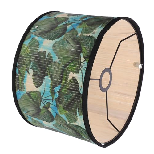 Ciieeo Vintage Lampenschirm mit Grünem Blattdruck aus Retro Lampe für Wohnräume Installieren Geeignet für Deckenlampen und Stehlampen für Entspannende Ciieeo Vintage Lampenschirm mit Grünem Blattdruck aus Retro Lampe für Wohnräume Installieren Geeignet für Deckenlampen und Stehlampen für Entspannende von Ciieeo