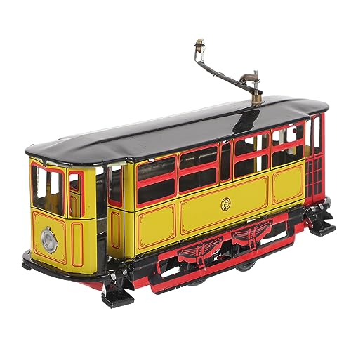 Ciieeo Vintage Wind Up Trolley Retro Blechspielzeug für Kreatives Fotografie Sicheres und Leichtes Material Fördert Kreativität und Motorische Fähigkeiten Ciieeo Vintage Wind Up Trolley Retro Blechspielzeug für Kreatives Fotografie Sicheres und Leichtes Material Fördert Kreativität und Motorische Fähigkeiten von Ciieeo