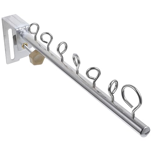 Ciieeo Wäscheständer Aus Edelstahl Mit Abnehmbarem Kleiderbügel Für Balkon Und Bad Klappbar Und Langlebig Für Haushalt Und Trocknung von Ciieeo