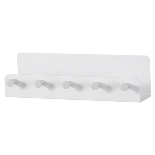 Ciieeo Wand Schlüsselhalter mit Ablage Dekorativer Schlüssel Organizer für Eingangsbereich Selbstklebend Vielseitig Einsetzbar Flur Küche Garage und Bad Weiß Ciieeo Wand Schlüsselhalter mit Ablage Dekorativer Schlüssel Organizer für Eingangsbereich Selbstklebend Vielseitig Einsetzbar Flur Küche Garage und Bad Weiß von Ciieeo