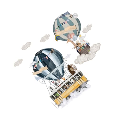 Ciieeo Wandtattoo Cartoon Hintergrund Wandsticker Dekorativ Stilvoll für Wohnzimmer Schlafzimmer Kinderfreundlich Einfach Anzubringen Glatten Oberflächen Kreatives Design für Gemütliche von Ciieeo