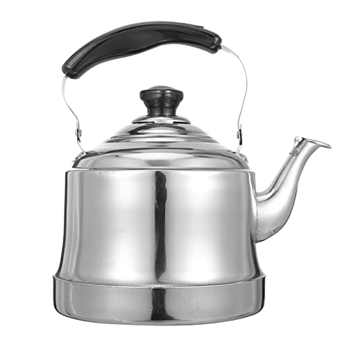 Ciieeo Wasserkocher Retro Vintage Wasserkocher Induktion 1pc 2l Edelstahl Teekessel Edelstahl Wasserkocher Wasserbehälter Mit Sieb (silber) von Ciieeo