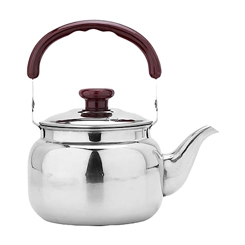 Ciieeo Wasserkocher edelstahlkanne wassekocher wasserkochtopf 3l Küchengeschirr Sieb Kaffeetasse für draußen aus Edelstahl Haushalt Kochutensilien Klangtopf Filter Herd von Ciieeo