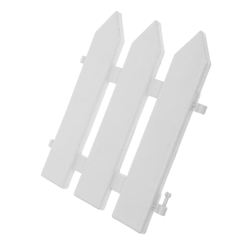 Ciieeo Weihnachtsbaum Zaun Panel Abnehmbarer Weißer Kunststoffzaun für Weihnachtsdekoration Vielseitiges Diy Geländer für und Außenszenen für Festliche Anlässe von Ciieeo