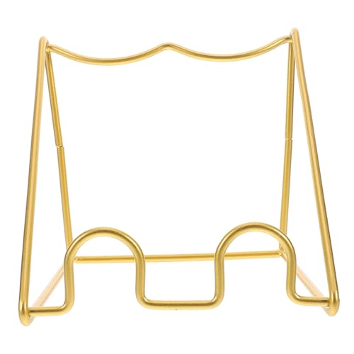 Ciieeo Weinflaschen-präsentationsständer Weinregal Tischflaschenhalter Wasserflaschen-Organizer Weinhalter Aus Metall Top -top -weinflaschenregal Kompakte Weinlagerung Golden Eisen von Ciieeo