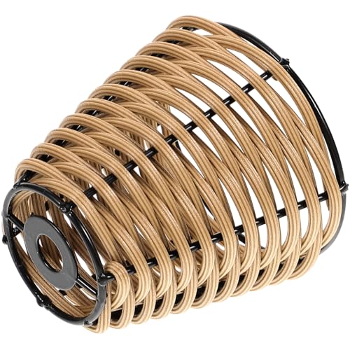 Ciieeo Woven Bamboo Lampenschirm Kleiner Dekorativer Lampenschirm für Tischlampen Handgefertigt Rustikaler Stil für Diy Projekte und Innenraumgestaltung Ciieeo Woven Bamboo Lampenschirm Kleiner Dekorativer Lampenschirm für Tischlampen Handgefertigt Rustikaler Stil für Diy Projekte und Innenraumgestaltung von Ciieeo