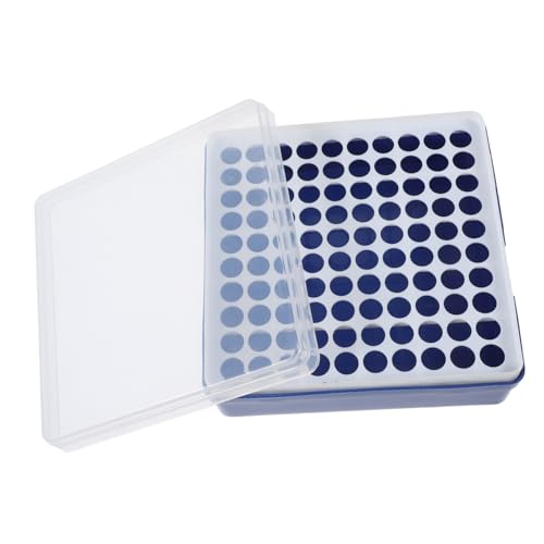 Ciieeo Zentrifugenröhrchenhalter fach Wiederverwendbare Labor probenröhrchenbox Robustes Aufbewahrungsorganizer für Labor und Klinische Anwendungen von Ciieeo