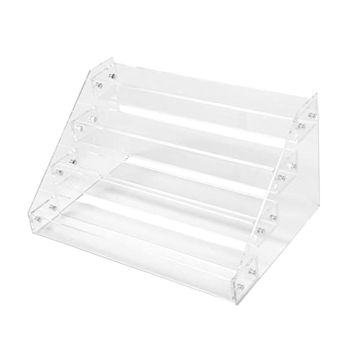 Ciieeo Zigaretten Display Rack Transparenter für Geschäfte Stufiges Design Abnehmbar für Ansprechende Präsentation von Zigarettenschachteln von Ciieeo