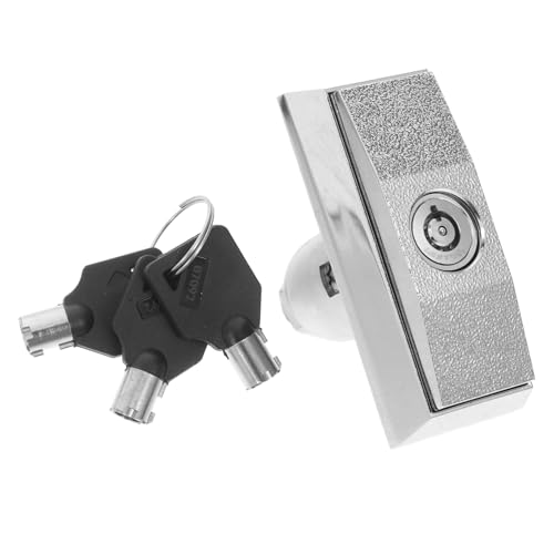 Ciieeo Zinklegierung T Automatenschloss mit Schlüssel für Verkaufsautomaten Snack Spielmaschinen Einfache Installation Diebstahlschutz und Langlebige Ciieeo Zinklegierung T Automatenschloss mit Schlüssel für Verkaufsautomaten Snack Spielmaschinen Einfache Installation Diebstahlschutz und Langlebige von Ciieeo