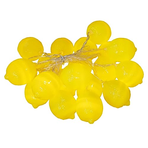 Ciieeo LED Lichterkette Zitronen Plastikzitronen Dekoration Batteriebetriebene Hängeleuchten für und Außenbereich Warme Obstlichter für Kreative Raumgestaltung Ciieeo LED Lichterkette Zitronen Plastikzitronen Dekoration Batteriebetriebene Hängeleuchten für und Außenbereich Warme Obstlichter für Kreative Raumgestaltung von Ciieeo