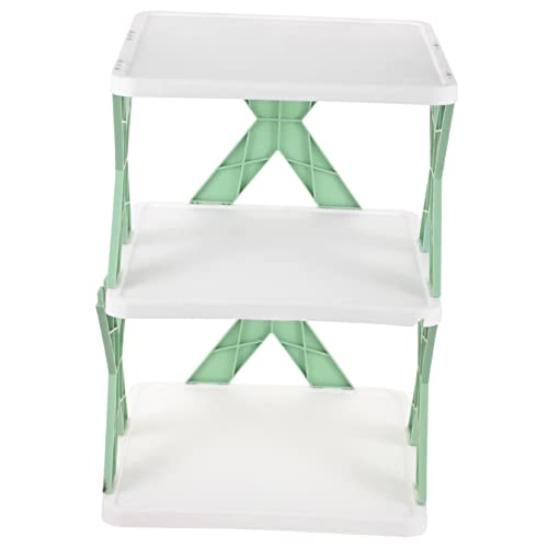 Ciieeo Zusammenklappbares Multi-Schuhregal, Organizer für Zuhause und Wohnheim, platzsparender Schuhschrank mit Material, minimalistisches Design, Aufbewahrungsregal Ciieeo Zusammenklappbares Multi-Schuhregal, Organizer für Zuhause und Wohnheim, platzsparender Schuhschrank mit Material, minimalistisches Design, Aufbewahrungsregal von Ciieeo