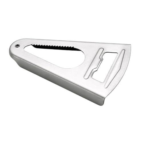 Dreieckiger Korkenzieher stainless steel inoxlm Dekoratives Element opener Pillenflaschenöffner Flaschenkappen?ffner Handbuch Dosenöffner Schraubendreher Werkzeug Rostfreier Stahl von Ciieeo