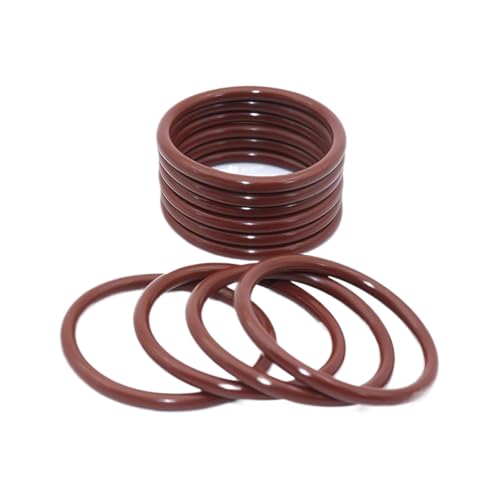 FKM-O-Ring 77.93 mm Außendurchmesser 72.69 mm ID 2.62 mm Breite Runde O-Ring-Dichtung, Packung mit 1 FKM-O-Ring 77.93 mm Außendurchmesser 72.69 mm ID 2.62 mm Breite Runde O-Ring-Dichtung, Packung mit 1 von Cijinon