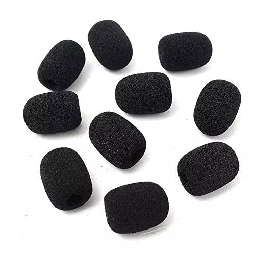 10Pcs Schwarz Mikrofon Schwamm Abdeckung Kragen Clip-on Mikrofon Schwamm Waschbar Sind Abdeckung Mics Mic Abdeckung Mikrofon 10Pcs Schwarz Mikrofon Schwamm Abdeckung Kragen Clip-on Mikrofon Schwamm Waschbar Sind Abdeckung Mics Mic Abdeckung Mikrofon von Cikiki
