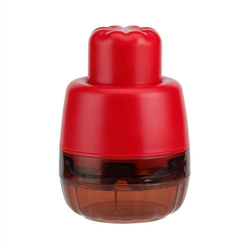 7-in-1 großer Kirschentkerner – Tragbarer Kirschentkerner mit ergonomischem Push-Design – einfach zu bedienen für die Herstellung von Kirschmarmelade – Entkernen Sie 7 Kirschen auf einmal, spart Zeit von Cikiki
