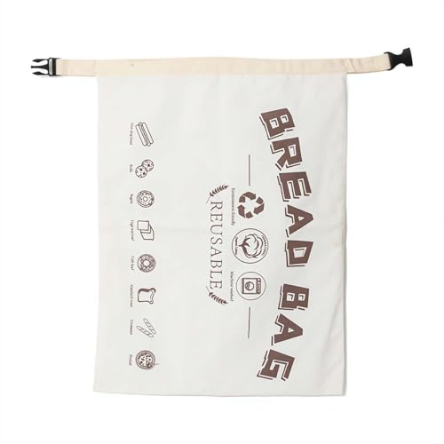 Cikiki Bienenwachs-Brotbeutel für Sauerteig, 42 x 32 cm, wiederverwendbare Lebensmittel-Aufbewahrungstasche für selbstgemachtes Brot, hält Frische von Cikiki