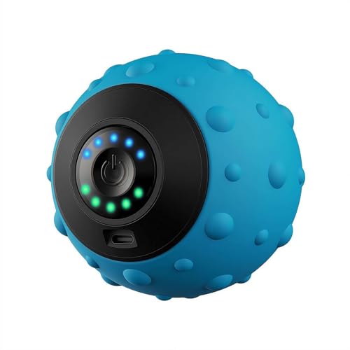 Cikiki Elektrischer Massageball, 5-Gang-Massageball, Muskelentspannung, Massagegerät, wiederaufladbar, tragbarer Yoga-Massageball für Schulter Nacken Körper Cikiki Elektrischer Massageball, 5-Gang-Massageball, Muskelentspannung, Massagegerät, wiederaufladbar, tragbarer Yoga-Massageball für Schulter Nacken Körper von Cikiki