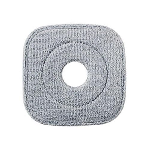Cikiki Extra dicke Mikrofaser-Wischmopp-Pad-Nachfüllpackung für quadratischen Mop und zum Abmessen, passend für Wischeimer, quadratische Köpfe von Cikiki