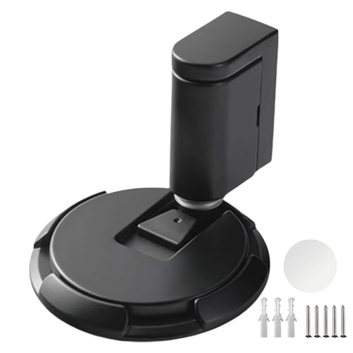 Kein magnetischer mechanischer Bodentürstopper, verstellbarer Türhalter, für Türspalten bis zu 1,9 cm Höhe, nagelfrei oder Schrauben von Cikiki