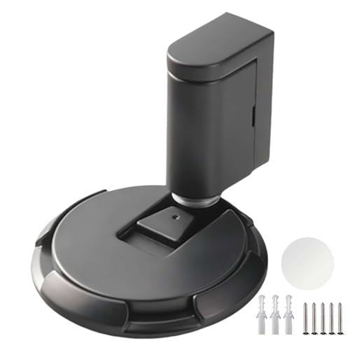 Kein magnetischer mechanischer Bodentürstopper, verstellbarer Türhalter, für Türspalten bis zu 1,9 cm Höhe, nagelfrei oder Schrauben von Cikiki