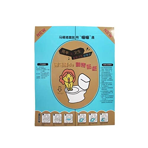 Kunststoff-Toiletten-Einweg-Aufkleber, Plunger Dredge Easy Fix, verstopftes Einweg-Reinigungswerkzeug für den täglichen Gebrauch Kunststoff-Toiletten-Einweg-Aufkleber, Plunger Dredge Easy Fix, verstopftes Einweg-Reinigungswerkzeug für den täglichen Gebrauch von Cikiki