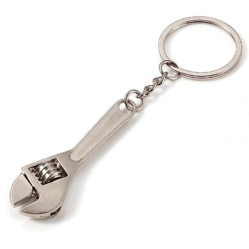 Mini Wrench Portable Hand Tool Jaw Spanner Key Chain Adjustable Spanner Universal Key Wrench Adjustable Universal Chain O1N3 von Cikiki