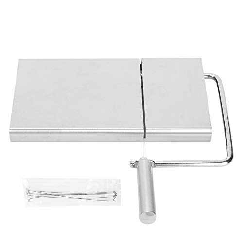 Cikonielf Cheese Slicer Haushalt Edelstahl Käse Schinken Butter Cutter mit Schneiddraht Küche Accesso Kochen Servieren Backwerkzeuge von Cikonielf