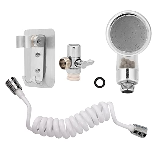 Cikonielf Duschkopf,Duschkopf-Set G1/2in Zwei Modi Kopfwäsche Duschkopf Handsprühzubehör Zubehör-Kit für den Friseursalon von Cikonielf
