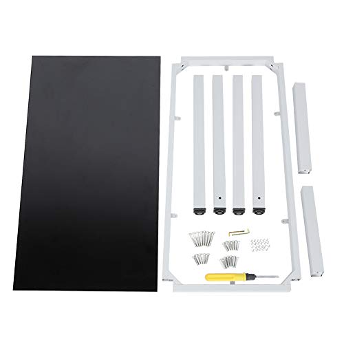 Cikonielf Modernes Eisen + MDF Metall-Computerschreibtisch, Home-Büroschreibtisch/Lerntisch, mit rostgeschützter Beschichtung, Schutzfuß, 120 x 60 x 74 cm von Cikonielf